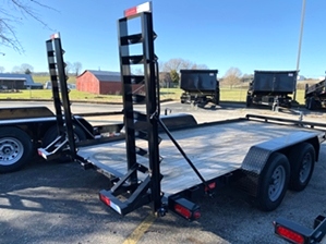 Car Hauler 16ft With Stand Up Ramps By Gator