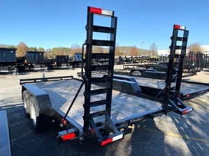 Car Hauler 16ft With Stand Up Ramps By Gator 