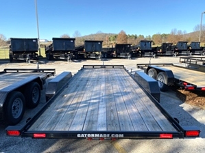 Car Hauler 20ft With Stand Up Ramps By Gator 