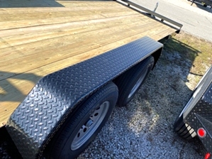 Car Hauler 18ft With Stand Up Loading Ramps
